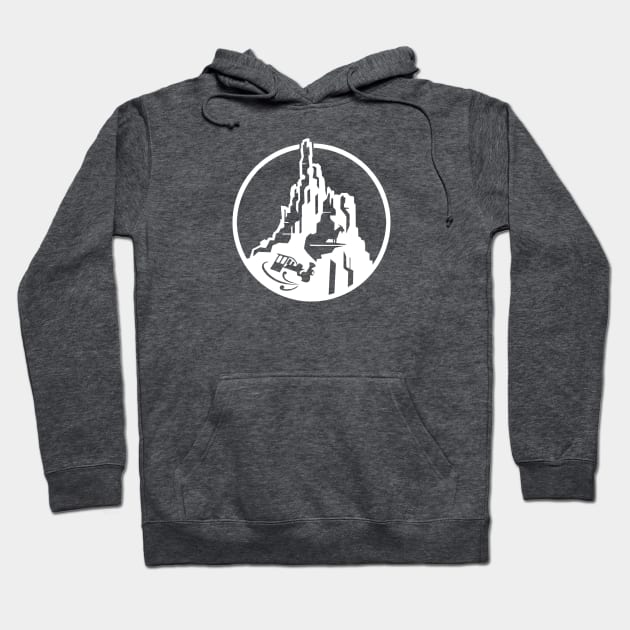 Big Thunder Mountain Railroad Hoodie by kruk